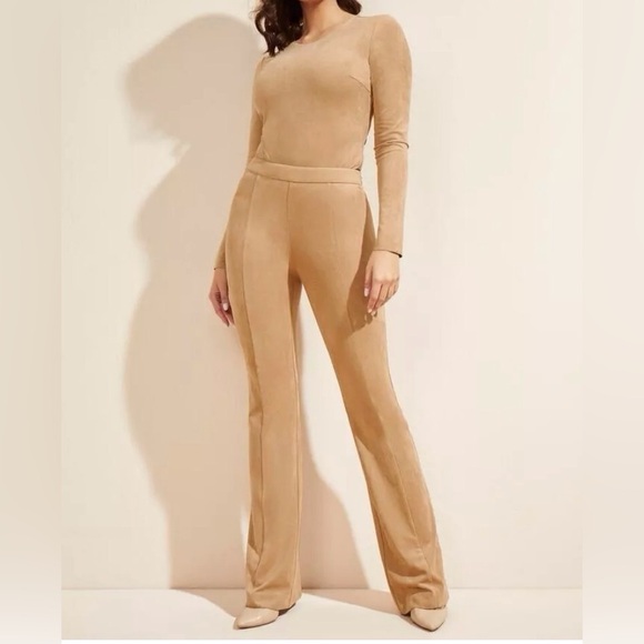 NWT Marciano Guess micro  suede dressy pants size 0 - Picture 2 of 14